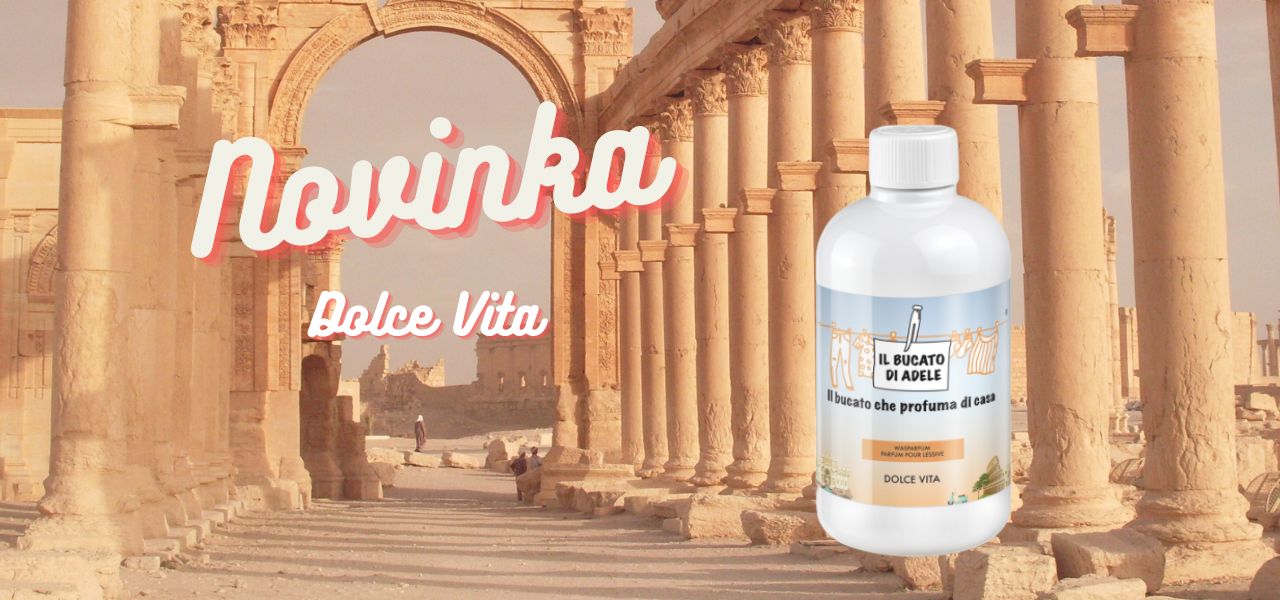 Nový parfum Dolce vita (sladký zivot) srdce bergamotu, pomarancových kvetov pacula a vzácne dreviny. Prejdite sa ulickami starého Ríma